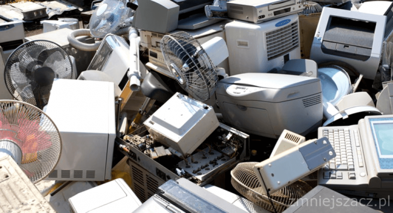 szkodliwe elektrośmieci odpady Poznań
