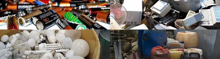 odpady śmieci niebezpieczne w gospodarstwie domowym domu