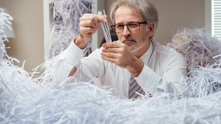 DIN niszczenie dokumentów